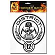 Hunger Games Movie District 12 Stickers